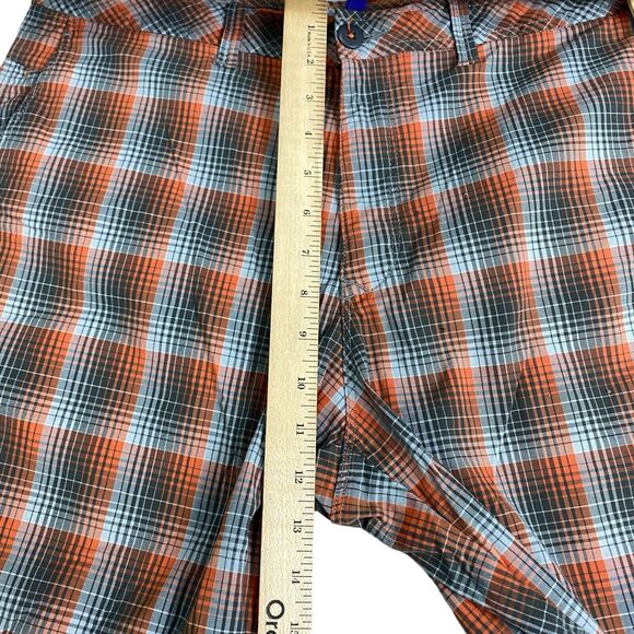 Tommy Bahama Paradise Tech Men's Shorts Size 34 Nylon Orange White Gray Fishing - Picture 8 of 16